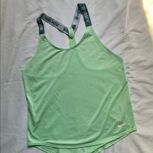 Nike dri fit racer back tank top